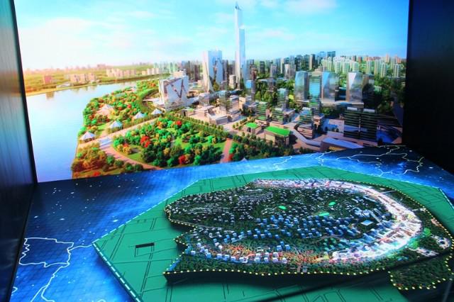 拼接屏數(shù)字沙盤(pán)效果圖