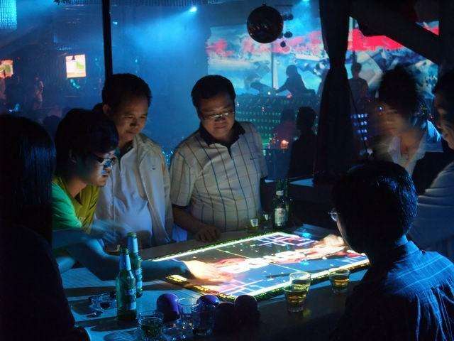 互動投影之娛樂場所