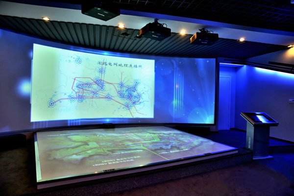 展廳動(dòng)態(tài)沙盤